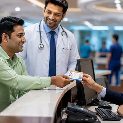 Cashless Treatment Process